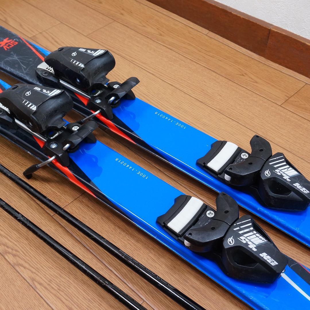 メンテ済 100cm 靴20cm CARVING カービングスキーセット