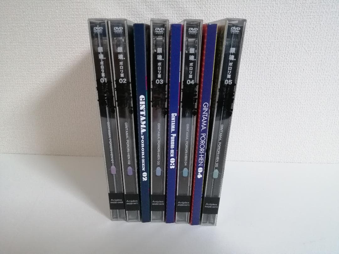 銀魂.　ポロリ篇 初回限定版　DVD　全5巻セット　銀魂