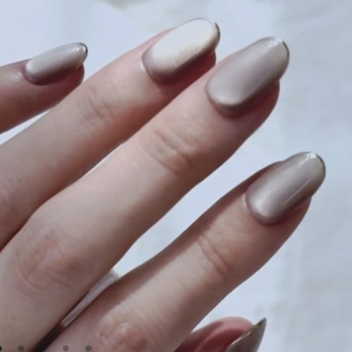 evernail エバーネイル チップ Peach Tea ラウンドショート