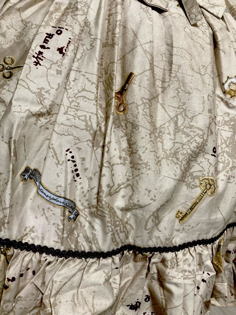 ♡morphose♡希少♡鍵柄 JSK/ベージュ