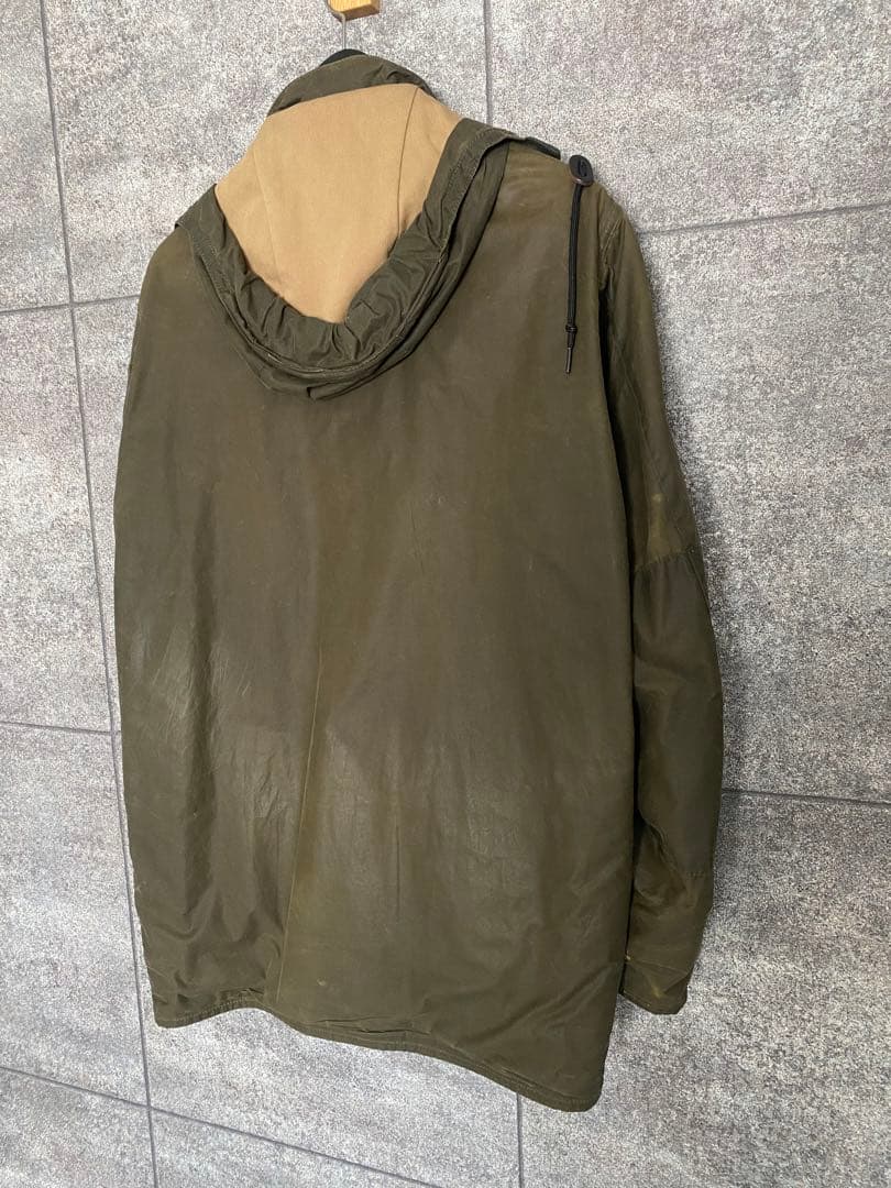 BARBOUR × MARGARET HOWELLオリーブA7モッズコート