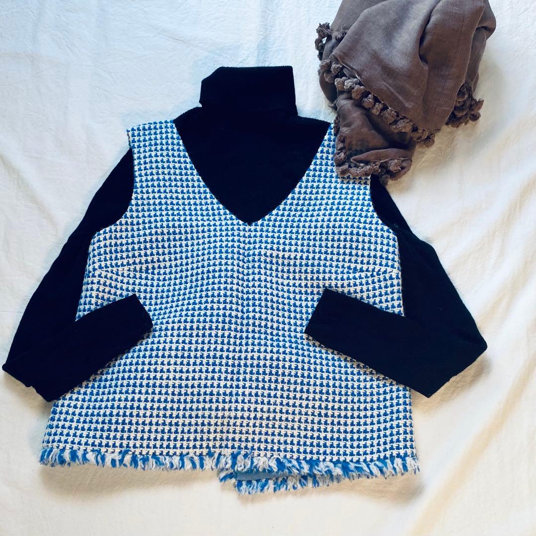 トゥモローランド　ベスト　ウール混