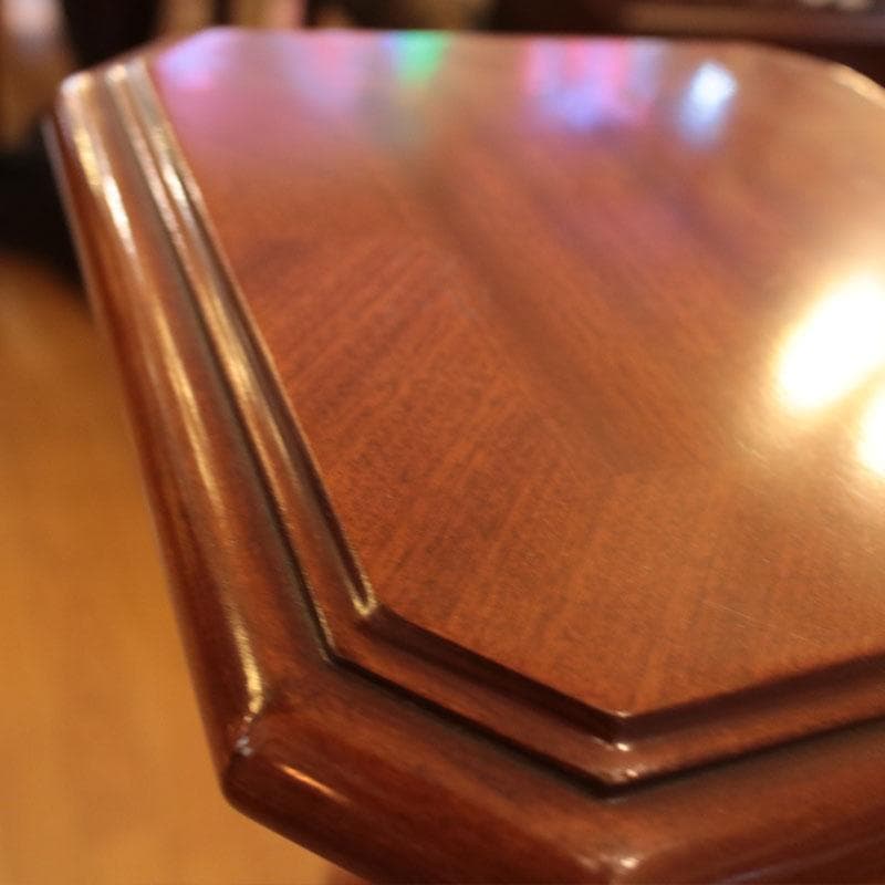 ディスプレイスタンド 木製飾り台 ツイスト支柱 699-549