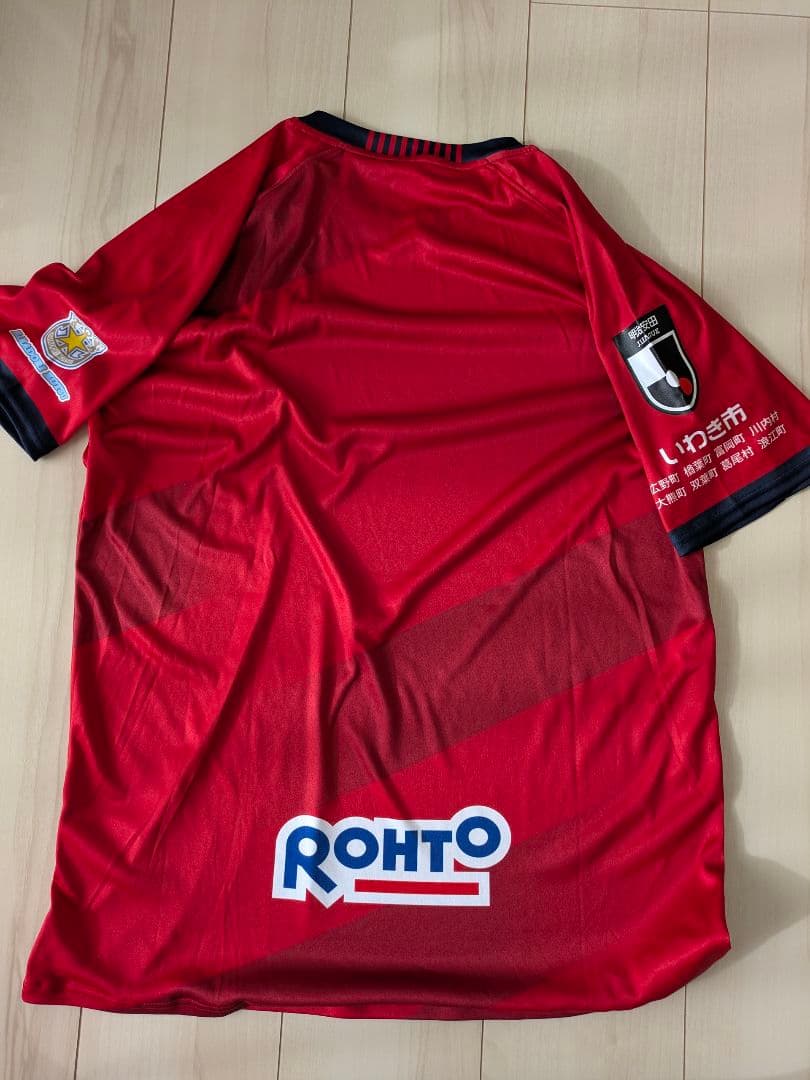 いわきＦＣ　サイン入りユニフォーム