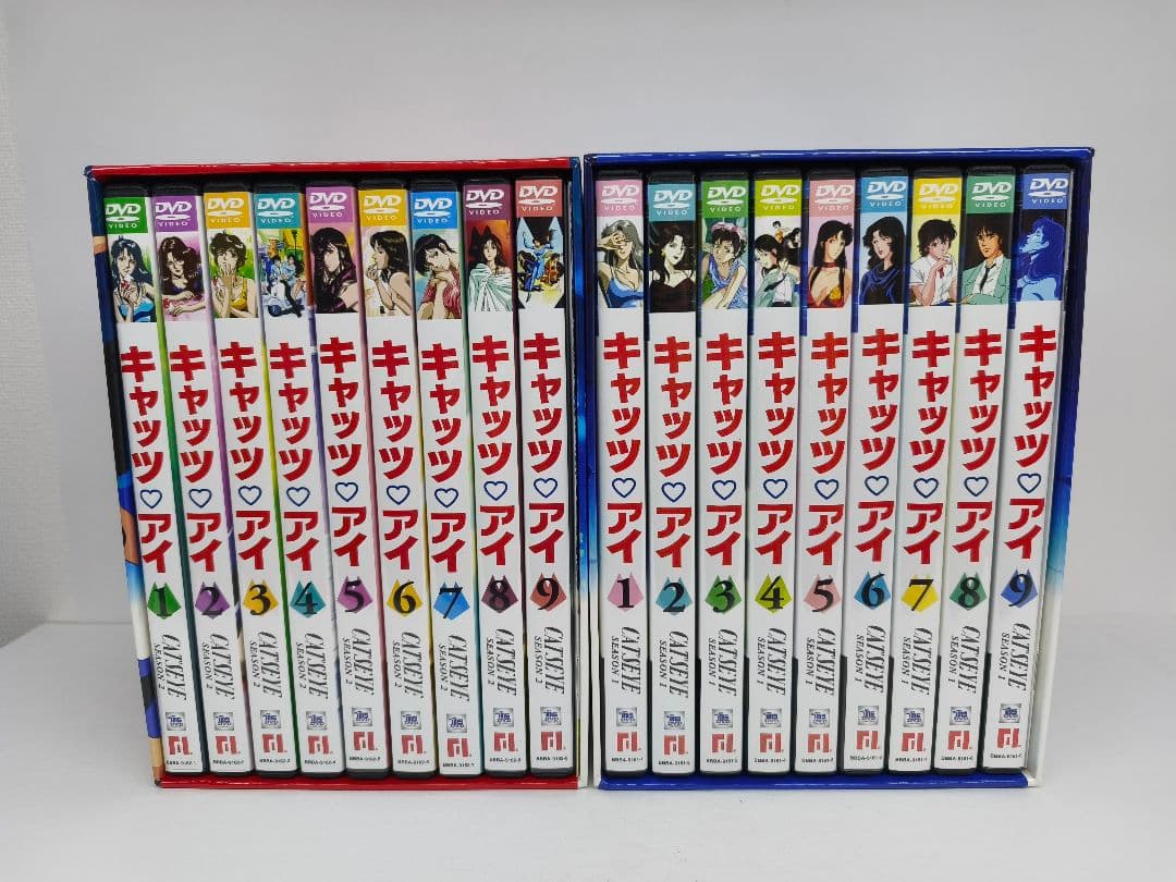 CAT'S EYE キャッツアイ DVD-BOX 1 2 セット 初回限定