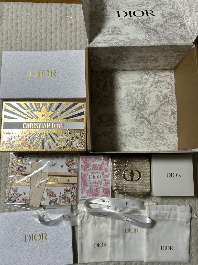 Diorノベルティ ペンシルセット ギフトボックス付 ジュエリーケース 2025