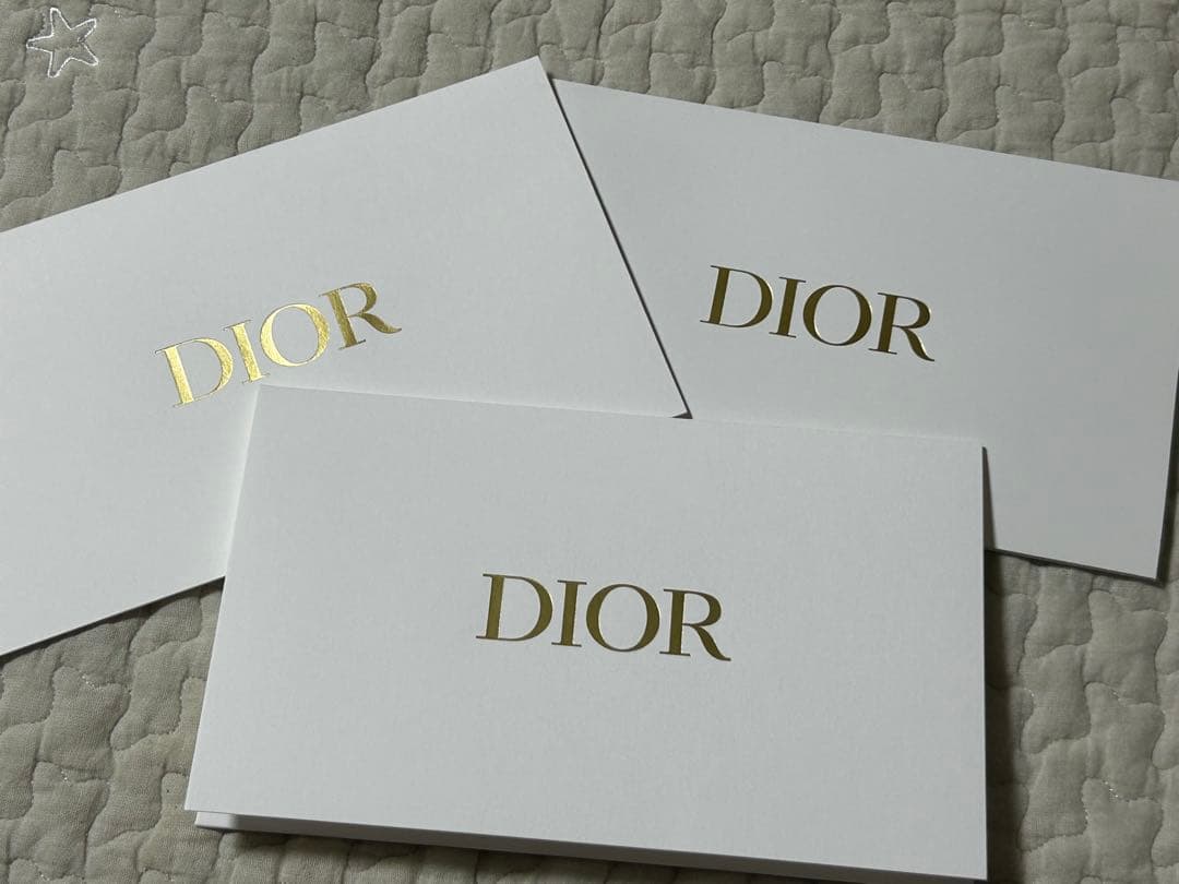 Diorノベルティ ペンシルセット ギフトボックス付 ジュエリーケース 2025