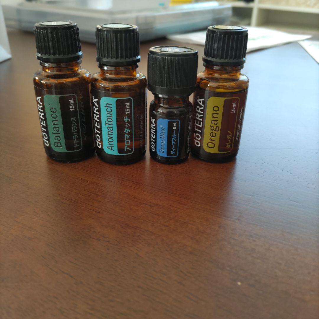 doTERRA エッセンシャルオイルセット 4本
