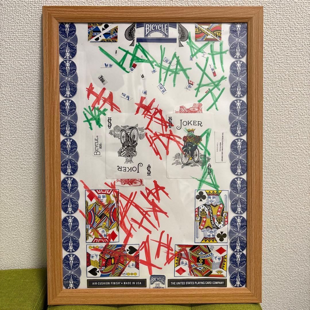 【コラージュ原画】PLAY/CHAOS｜額装済み一点物