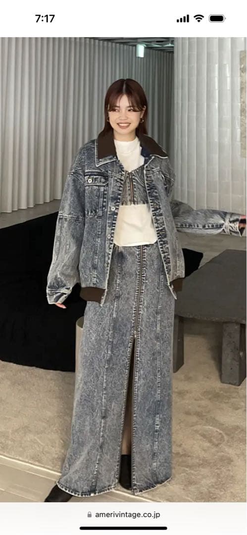 AMERI デニムジャケット