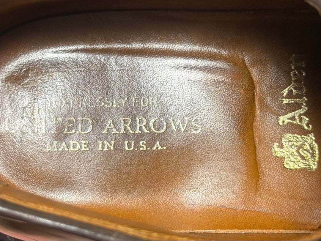 オールデン　コードバン　#990　7D　ダークバーガンディ　バリーラスト　袋付