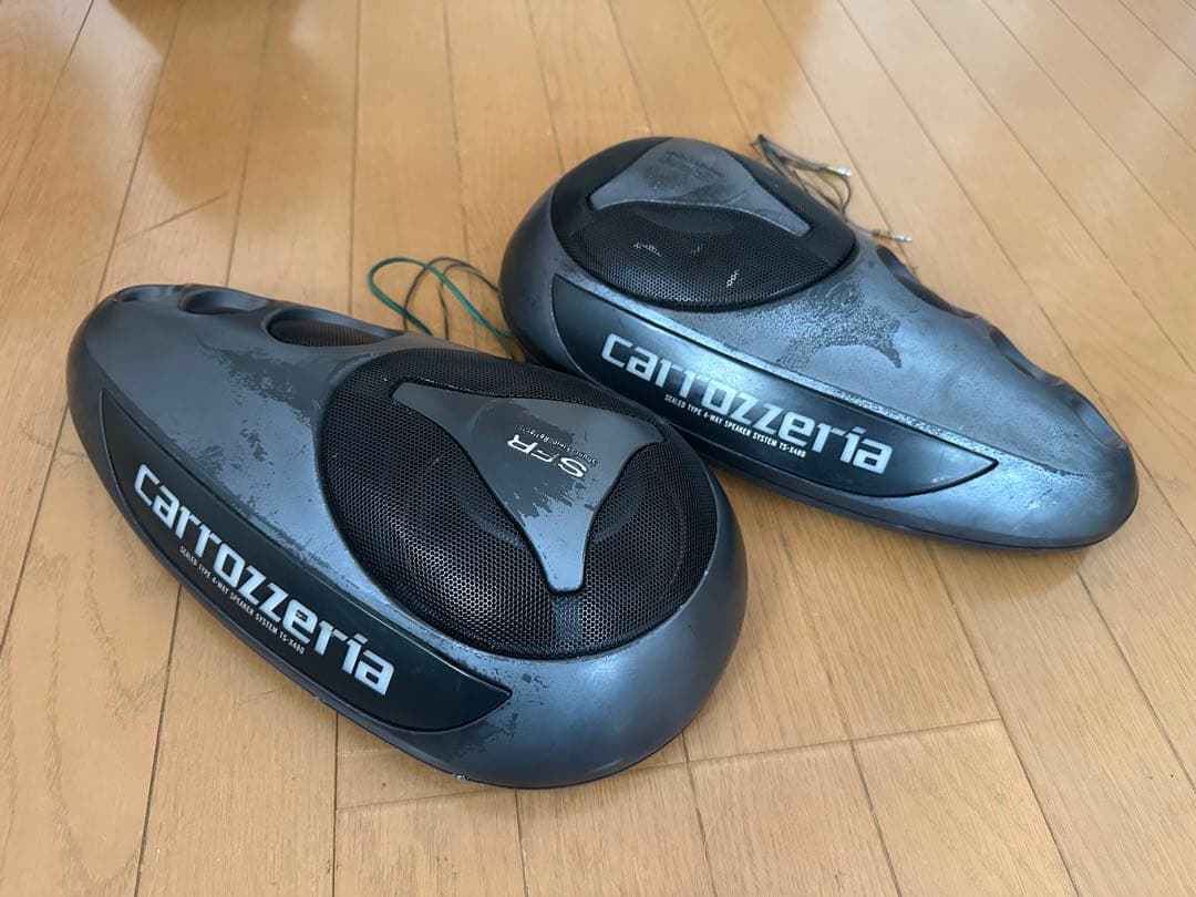 カロッツェリア 置き型4wayスピーカーTS-X480 音出し確認済ジャンク扱い