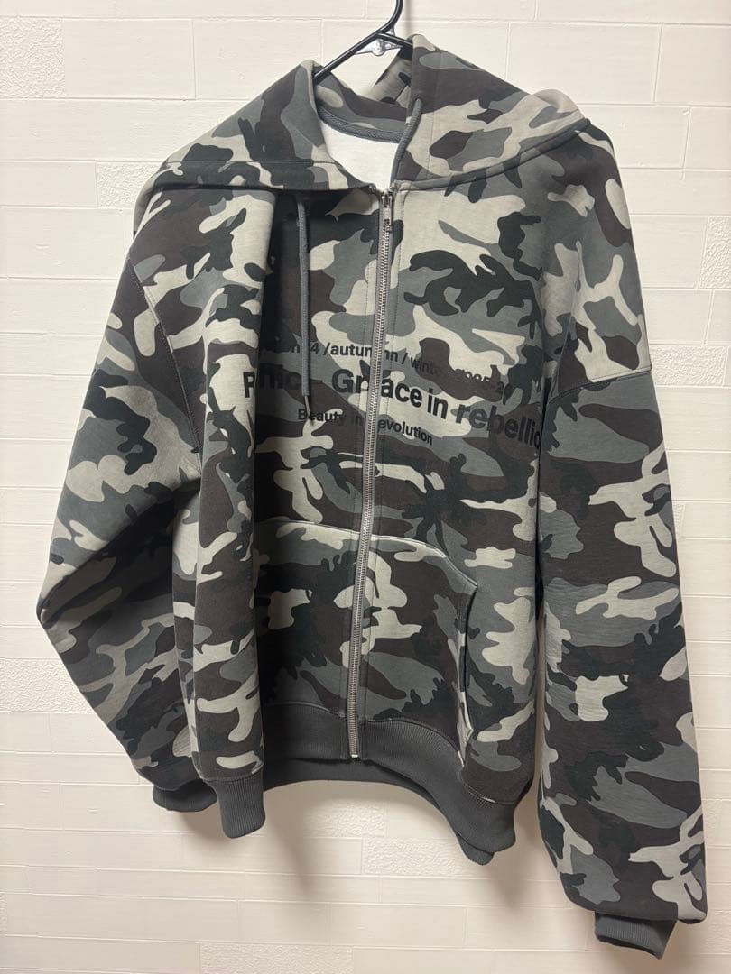 ACLENT エンジェルハートロゴジップフーディ