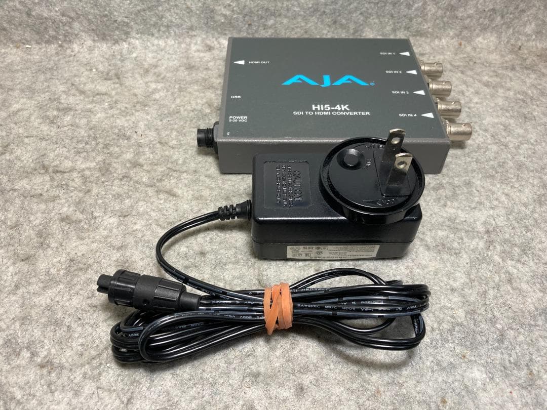 ●AJA Hi5-4K HD-SDI to HDMI変換機！