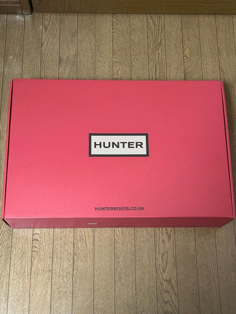 【ほぼ未使用】HUNTER ブラック 長靴