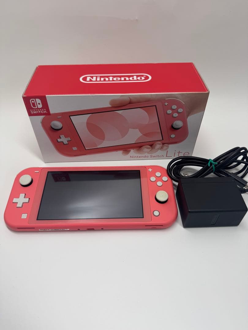 Nintendo Switch Lite コーラル色 本体 ACアダプター付き