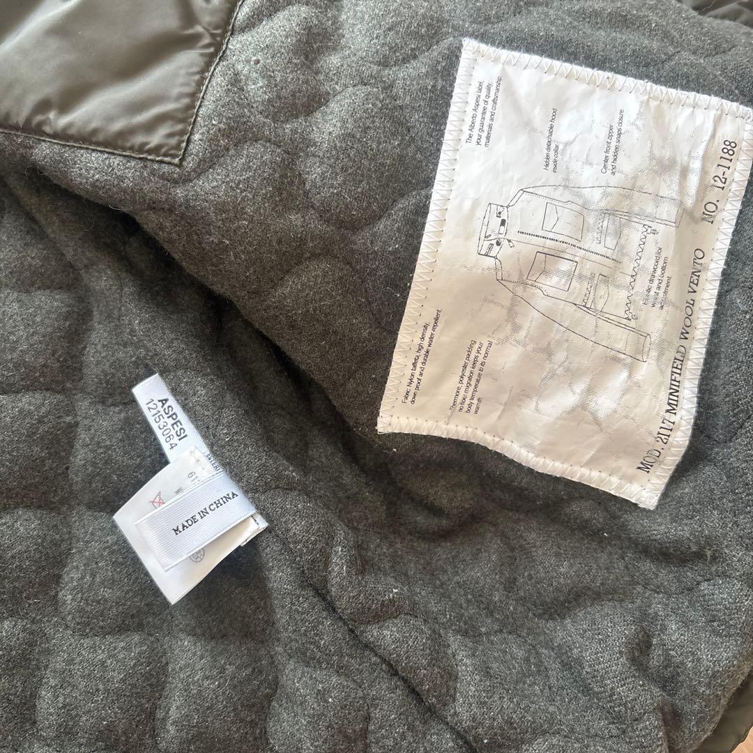 aspesi アスペジ m65 MINIFIELD WOOL VENTO M