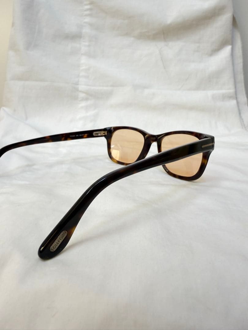 トムフォード TF5147ブラウンレンズ 52□17 メガネ サングラス　度なし