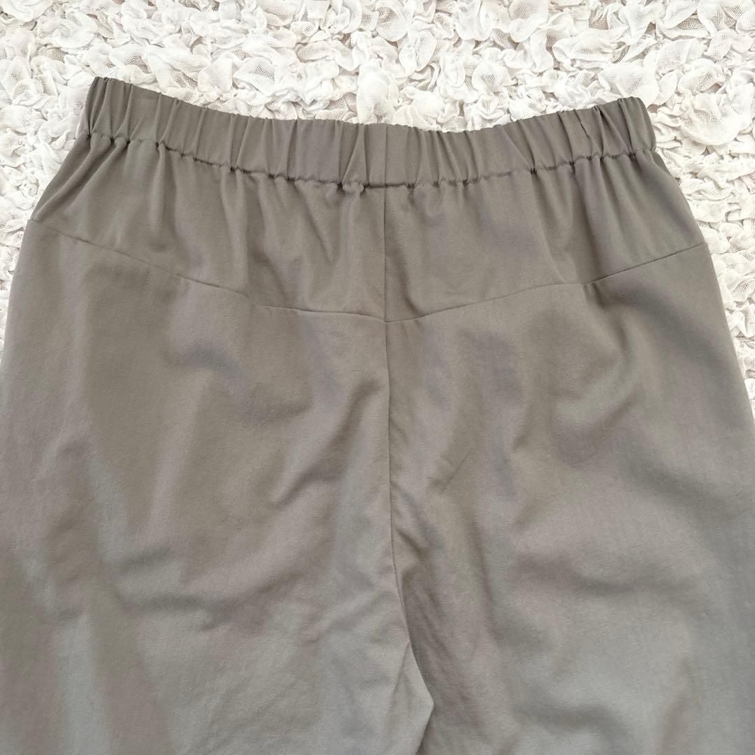 evam eva エヴァムエヴァ WOOL TUCK PANTS