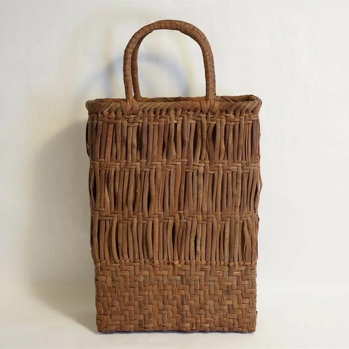 山葡萄 かごバッグ　籠 バッグ　パソコン入れ　 一番皮 網代編み