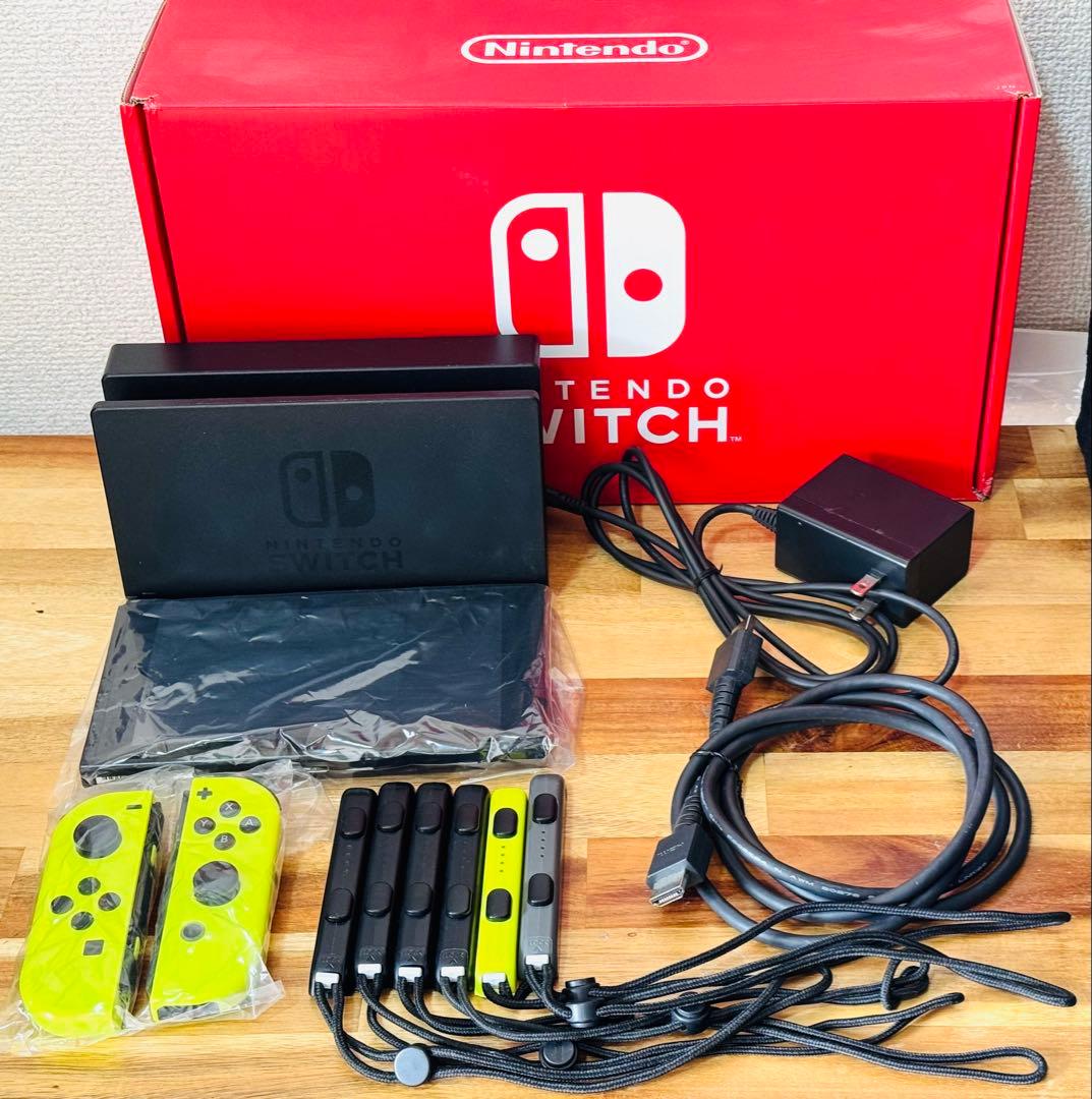 【状態良】Nintendo Switch 本体 イエロー Joy-Con付き