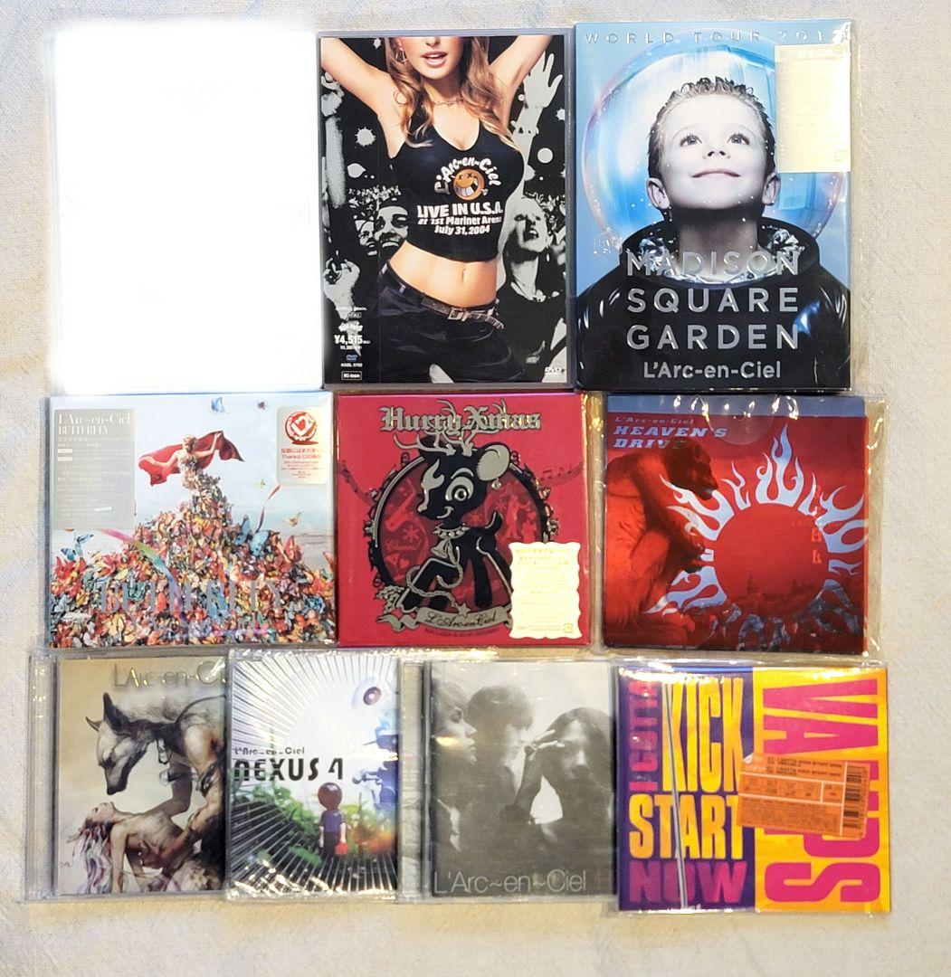 L'Arc-en-Ciel　CD　DVD　9点セット