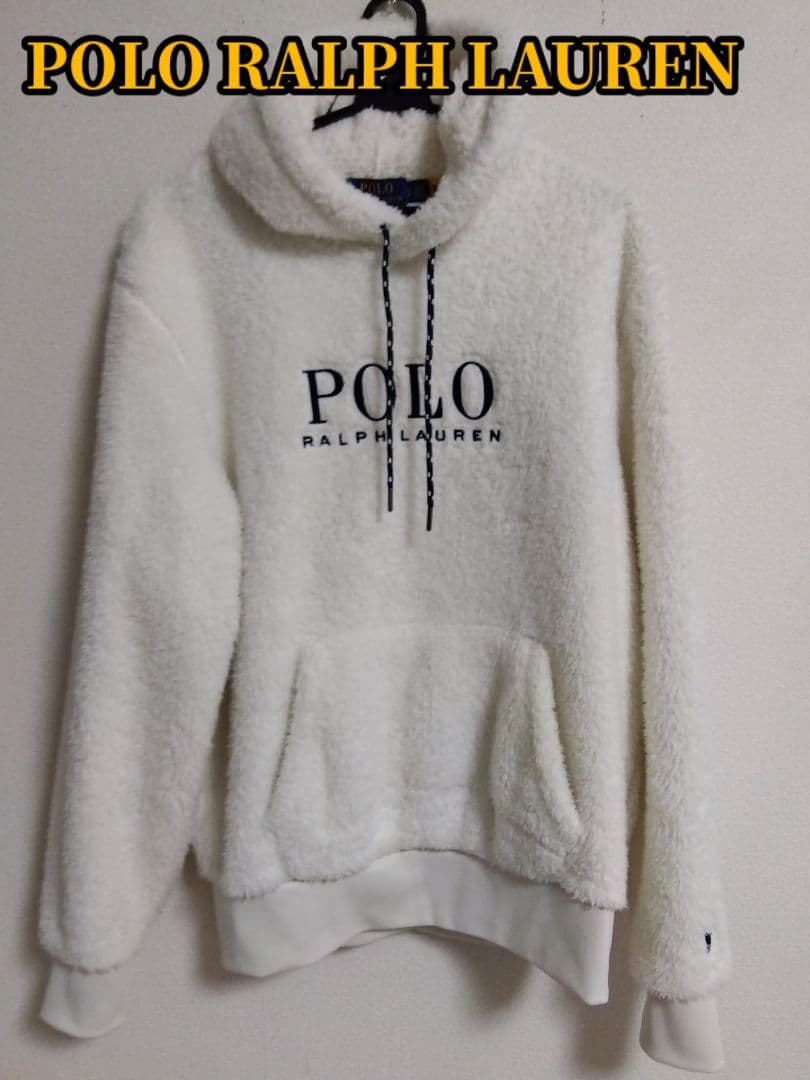 ⭐美品⭐ POLO RALPH LAUREN ボア パーカー ホワイト M