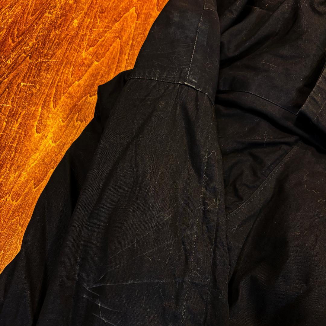 KLASICA クラシカ　BIGフードパーカーブルゾン ハーフモッズコート