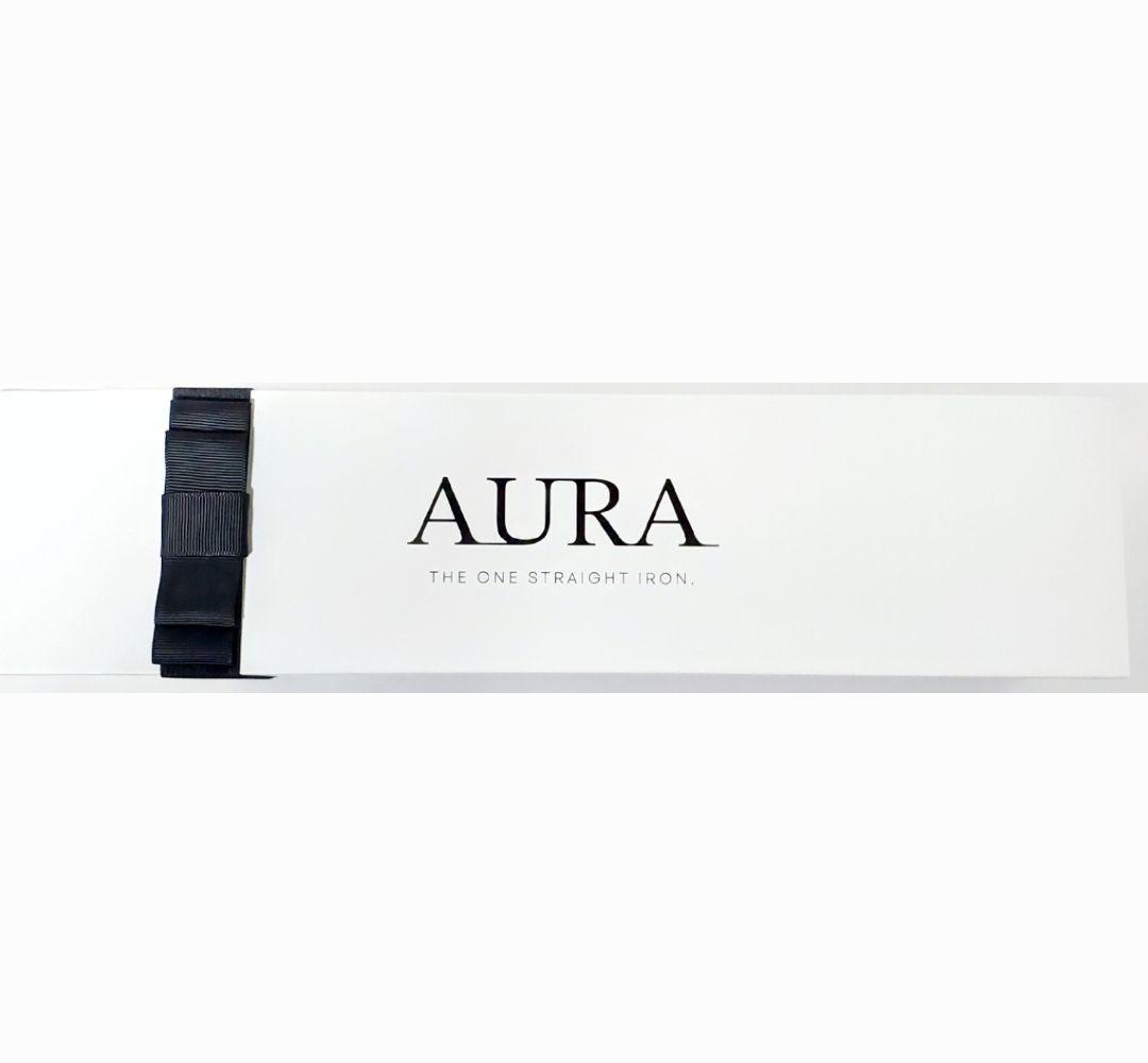 【新品・未開封】AURA ストレート ヘアアイロン ブラック 24mm