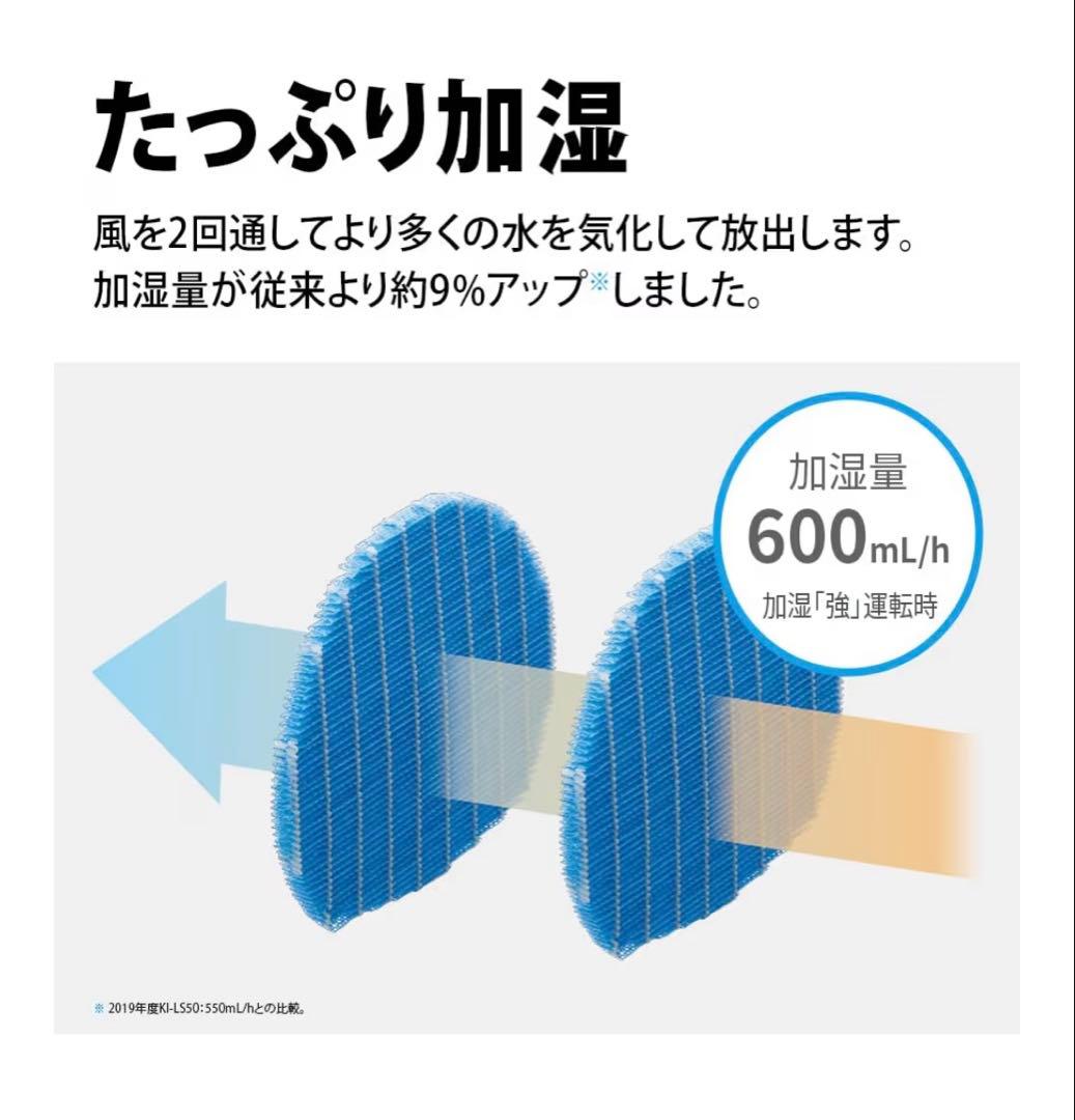 シャープKI-50SE4-H 加湿空気清浄機 TS50ベースエディオンオリジナル