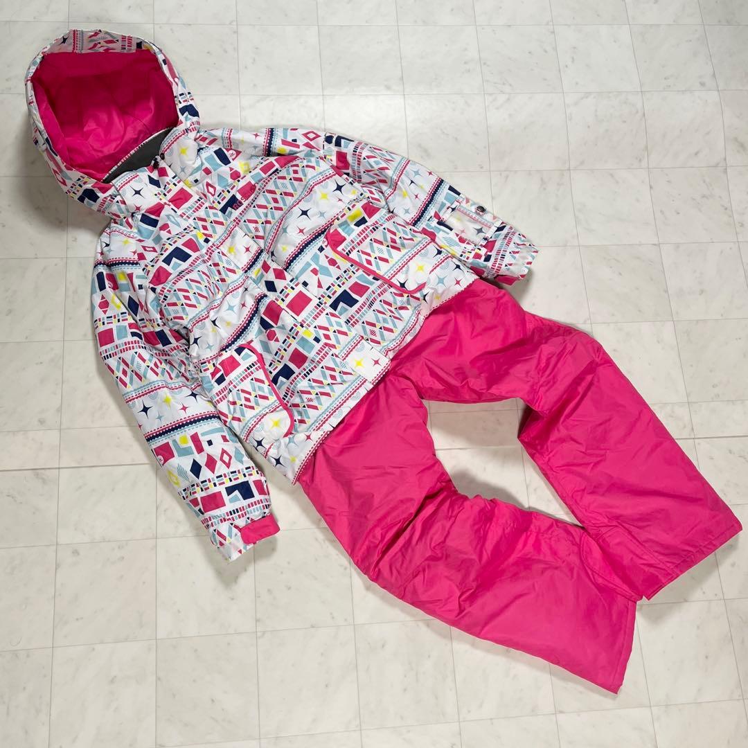 ロシニョール スキーウエア 150 140 スノーウェア 女の子 ウエアセット