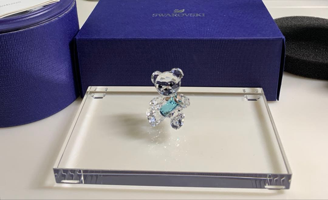 SWAROVSKI クリスタルベア My little Kris Bear置物