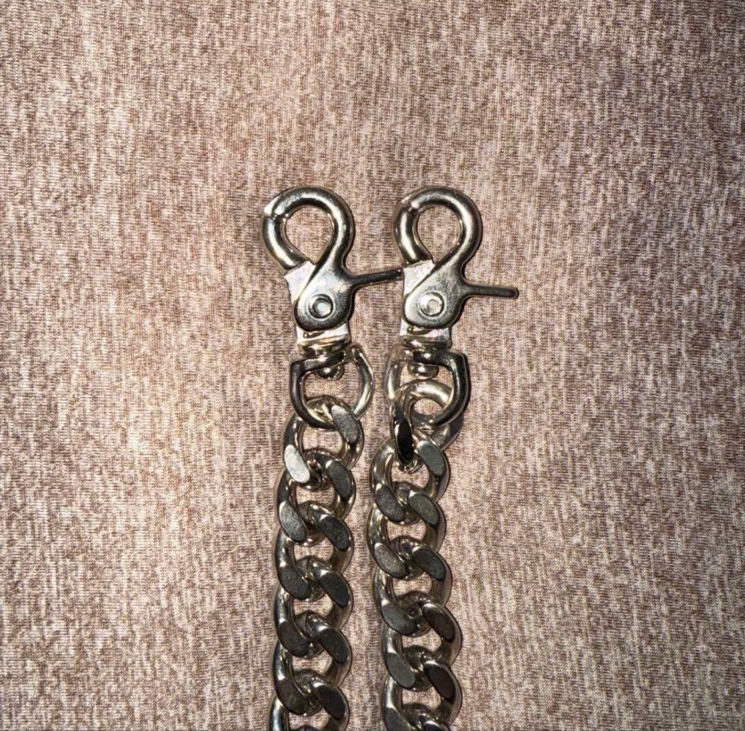 美品！！BEAMS 真鍮製ウォレットチェーン (オマケ付き)