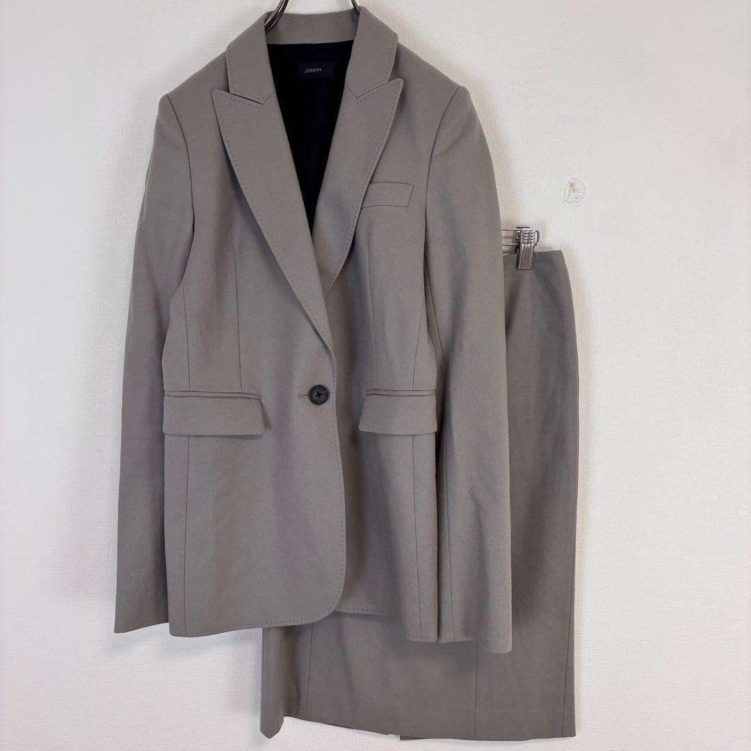 ♦︎ジョゼフ【S】スーツセット テーラードジャケット タイトスカート 日本製