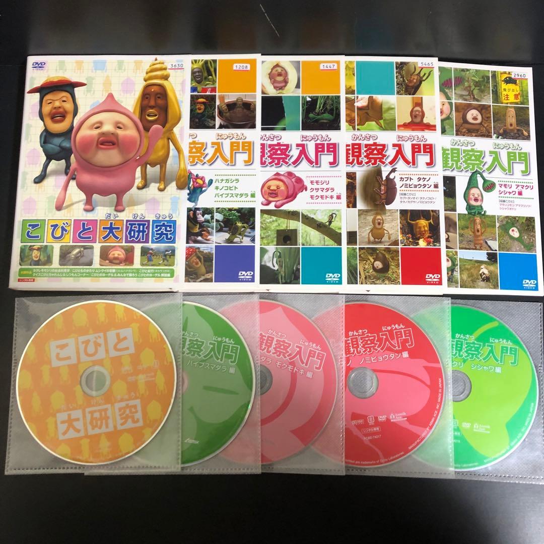 こびと大研究＋こびと観察入門 レンタルDVD アニメ 全巻セット