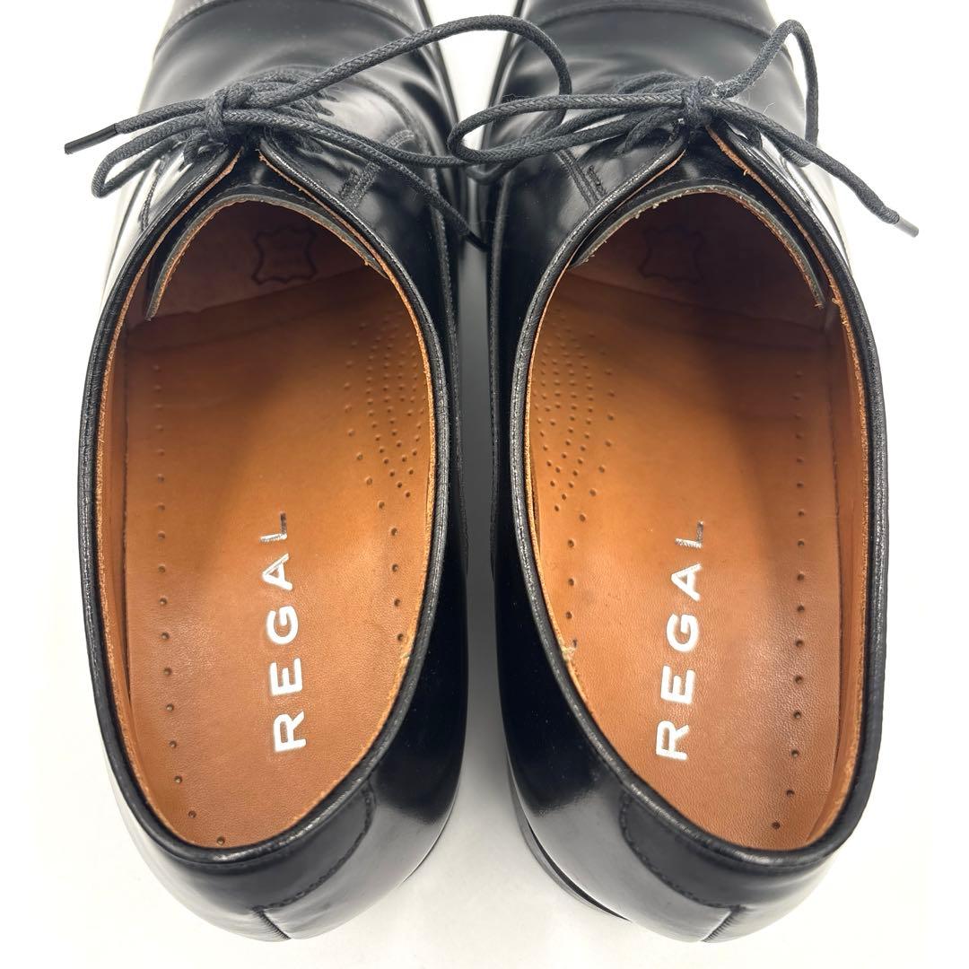 ✨美品✨リーガル 315R 革靴 ストレートチップ【25.5cm】ブラック
