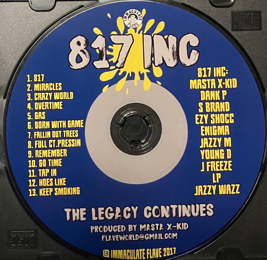 洋楽 G-RAP 817 INC - THE LEGACY CONTINUES
