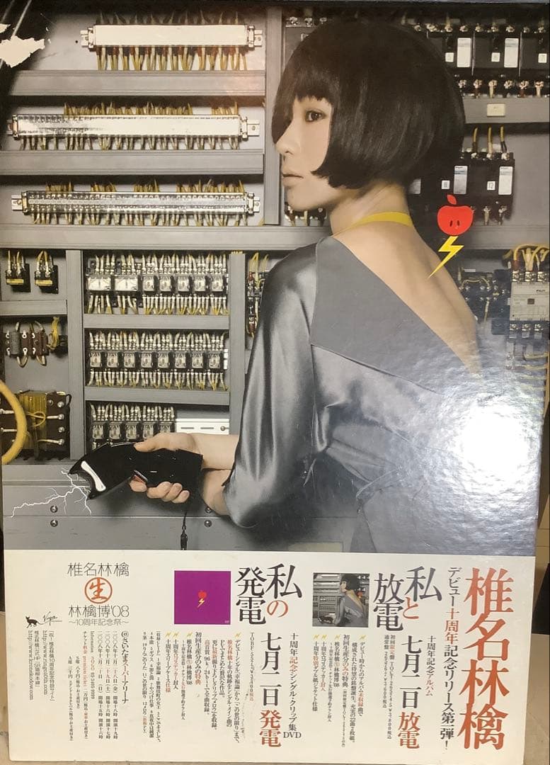 【非売品レア】椎名林檎 私の発電　促販パネル　A4