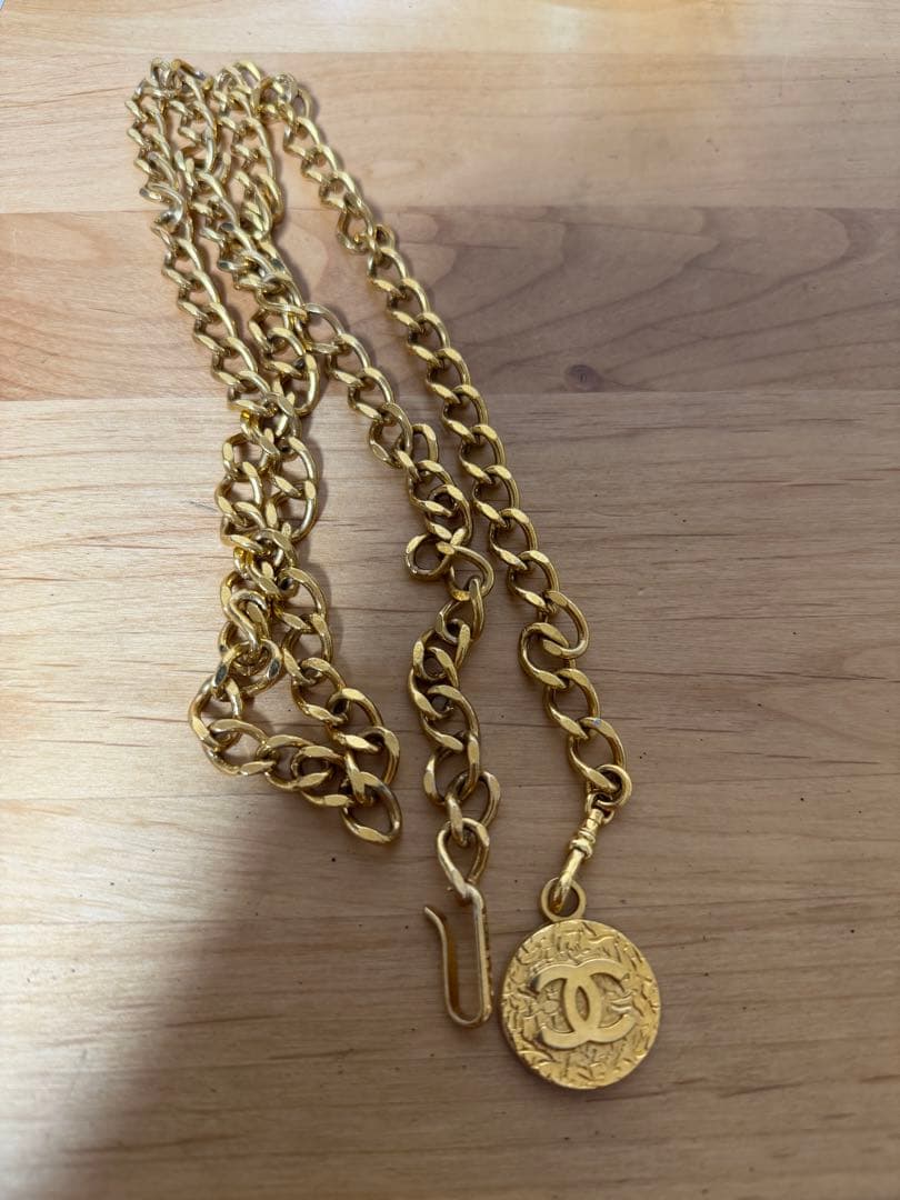 【最終価格】CHANEL ゴールド ベルト　ヴィンテージ