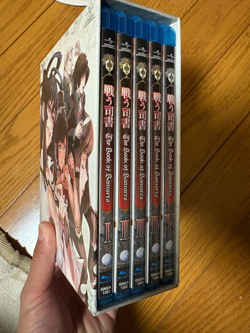 戦う司書 The Book of Samurai Blu-ray 全10巻セット