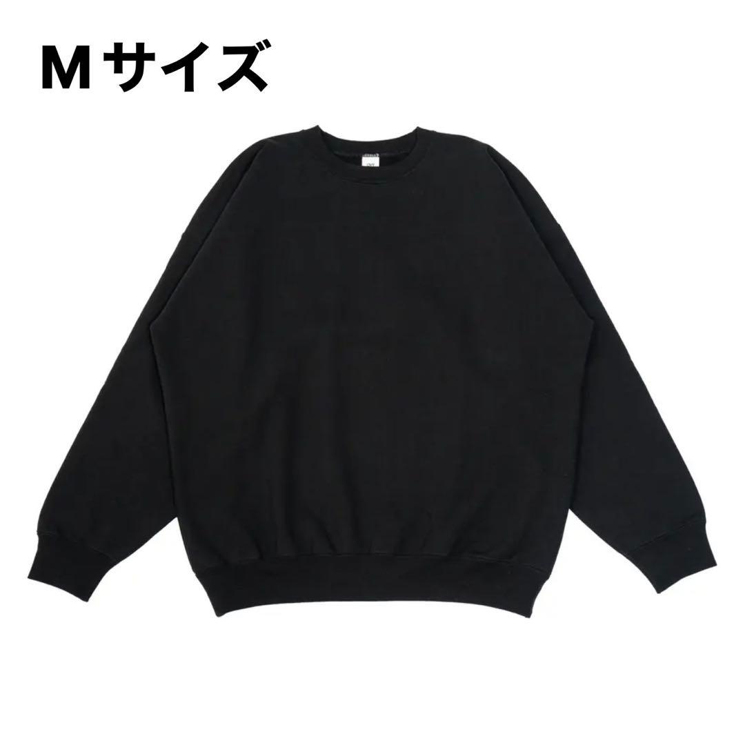 新品 OVY Original Fabric Basic Crew Sweat黒