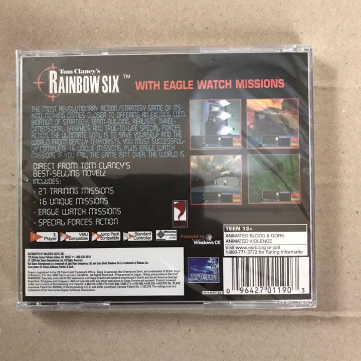 RAINBOW SIX 北米版 Dreamcast