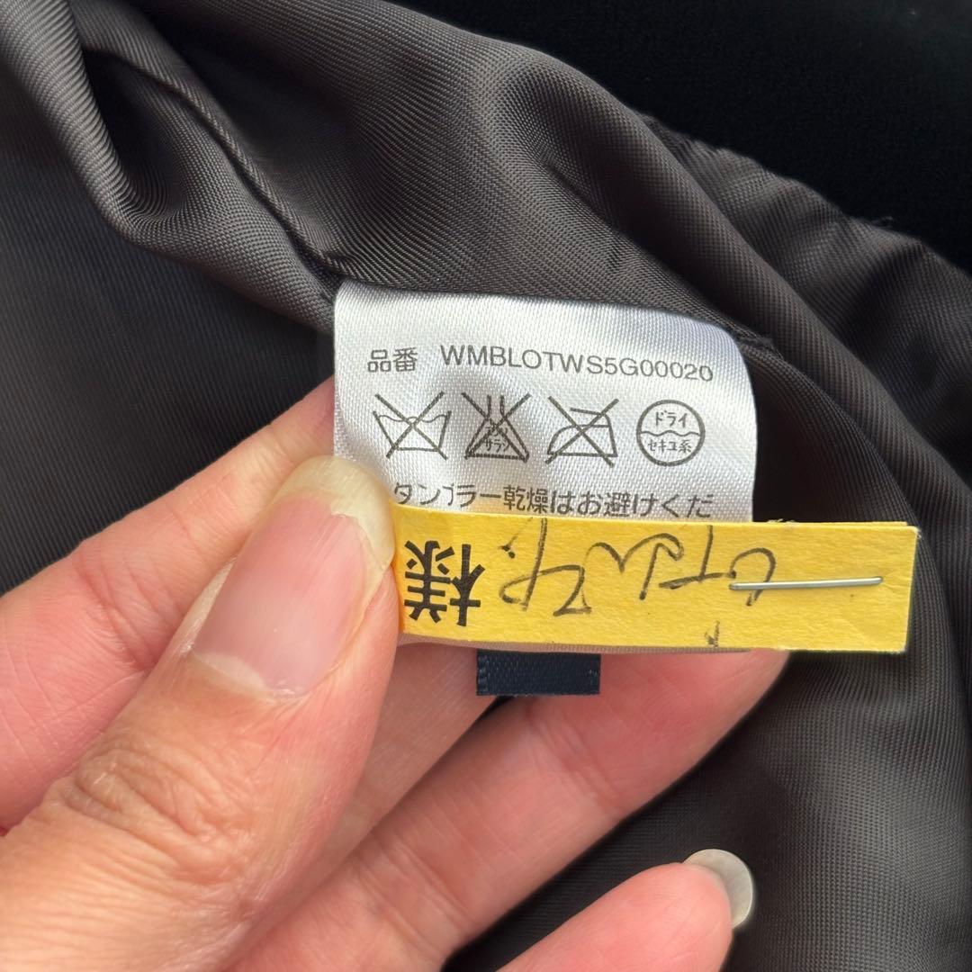 Ralph Lauren ベルベットベスト バックリボン 黒 2