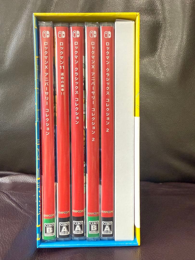 ロックマンX 5 in 1 スペシャルBOX 帯付き　Switch