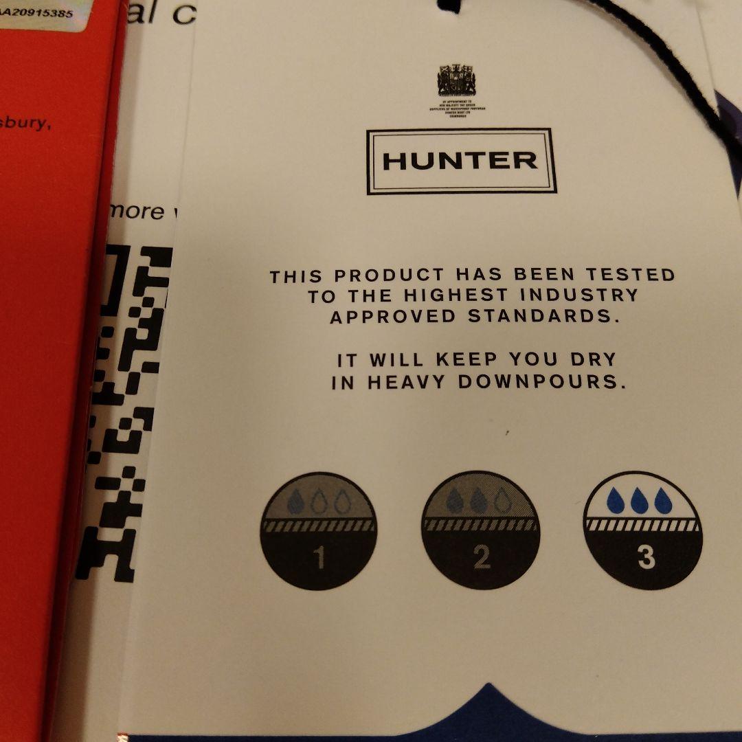 HUNTER　白　ロングブーツ