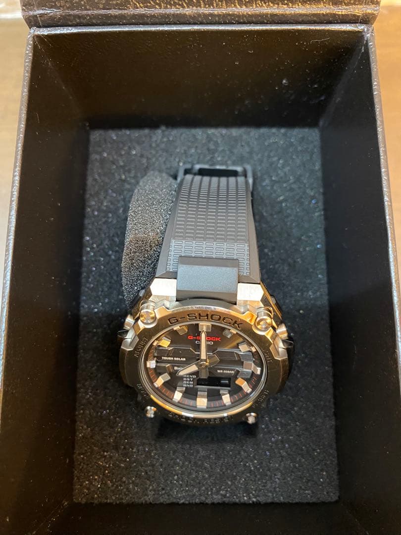 【使用僅か極美品】G-SHOCK GST-B600-1AJF Bluetooth