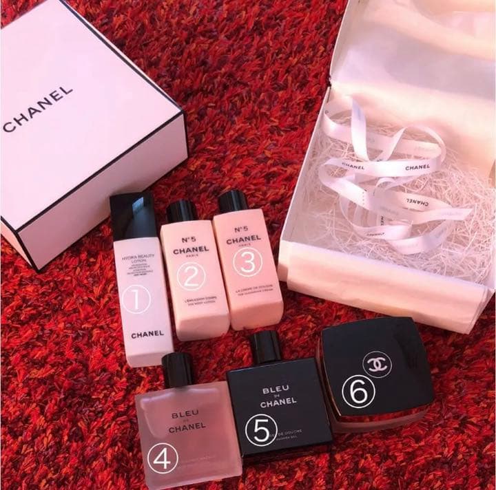 シャネルボディローションセット