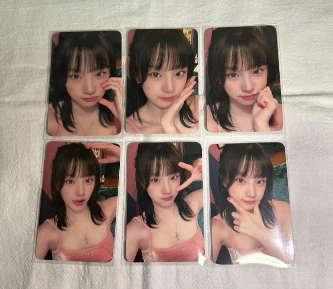 (G)I-DLE solo YUQI ウギ everline ヨントン 6枚