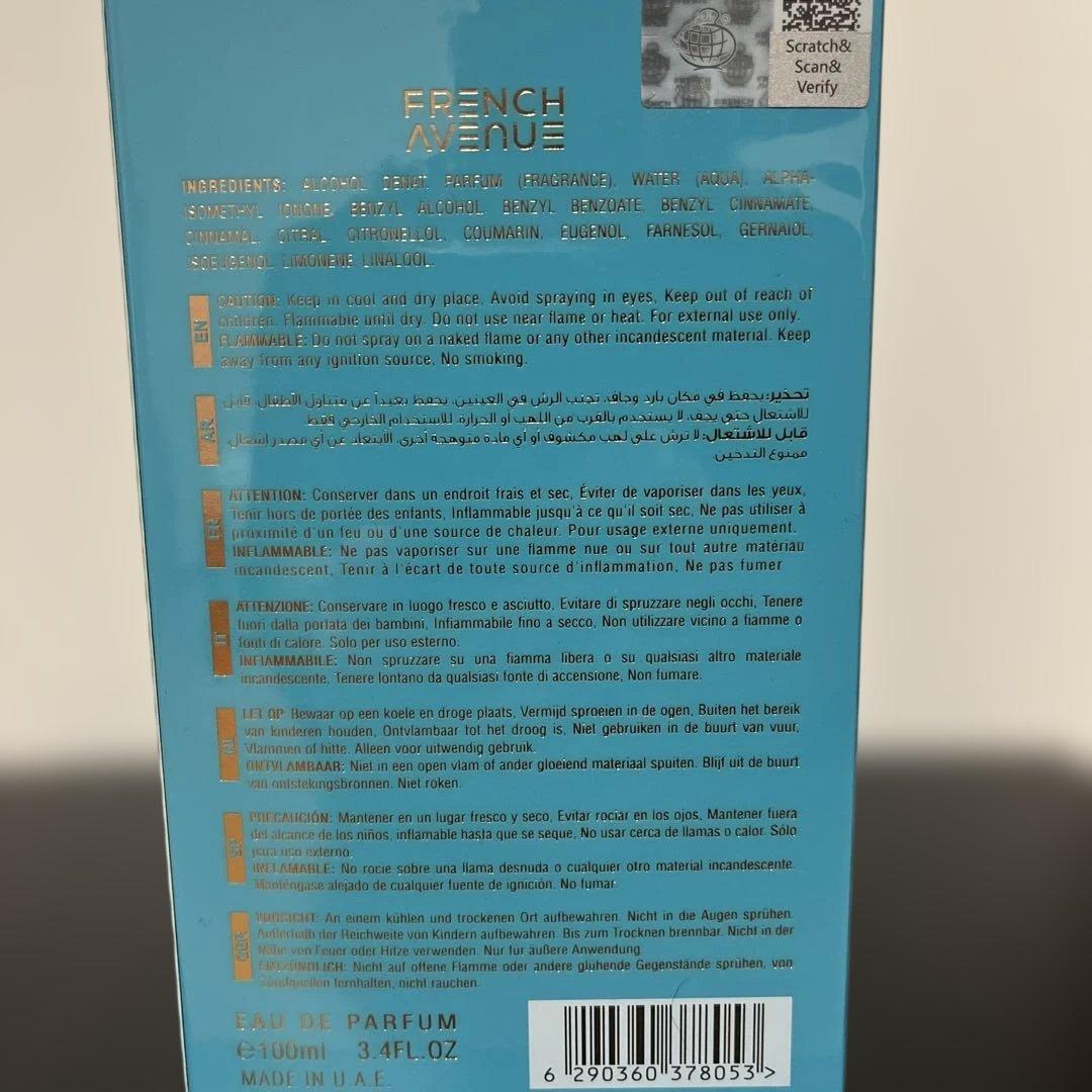 香水(ユニセックス) French Avenue Vulcan Feu 100ml