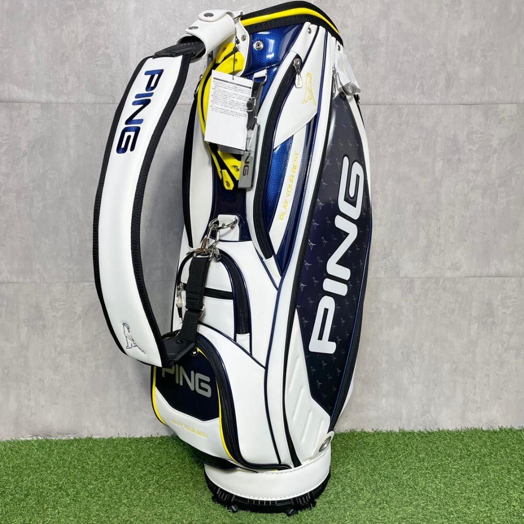 【新品】PING ピン キャディバッグ ゴルフバッグ ミスターピン MrPING